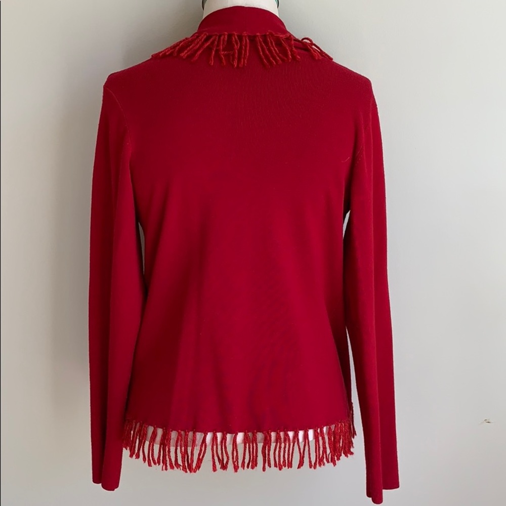 Red sweater size 4 - Picture 7 of 9